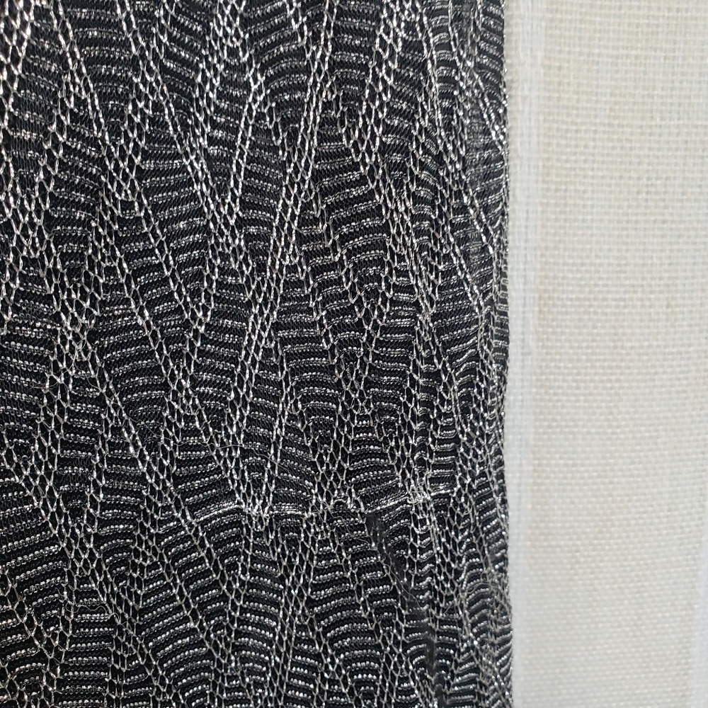 Vintage Jessica McClintock Gunne Sax Strapless Maxi Dress Sparkly‎ Size 7 - Picture 10 of 13